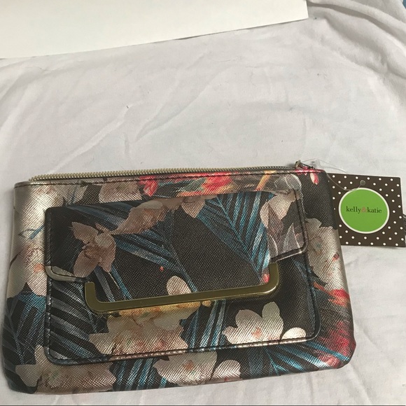 Cute Hawaiian themed wristlet wallet - Picture 1 of 4